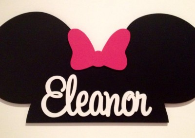Girls Name Plaque 19