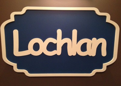 Boys Name Plaque 17