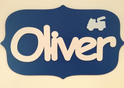 Boys Name Plaque 19